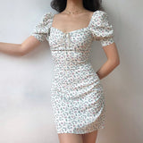 Kukombo Pixie Floral Bustier Dress