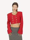 Kukombo Sam Red Tweed Jacket