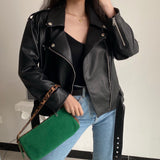 Kukombo Motorbike PU Leather Jacket
