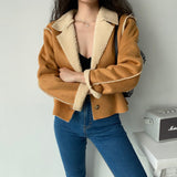 Kukombo She's All That Composite Suede Jacket