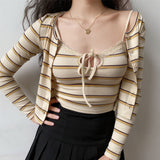 Kukombo Vintage Striped 2-Piece Set