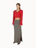 Kukombo Sam Red Tweed Jacket