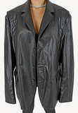 Kukombo Nadia Leather Blazer Jacket