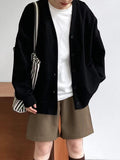 Kukombo V neck sweater jacket