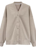 Kukombo V neck sweater jacket