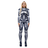 Halloween Kukombo Adult Sexy Women Scary Ghost Costume Skeleton Halloween Sexy Devil Jumpsuit Kids Baby Girl Carnival Party Day Of The Dead