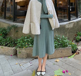 Christmas Gift pure autumn winter bodycon O-neck basic slim A-LINE thick long dress women's dress female basic maix robe dresselegant dress