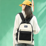 Kukombo Large Capacity Women Backpack Fashion Schoolbag Backpacks for Teenager Girls Female High School College Student Book Bags Female xj0809