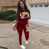 Tracksuit Women 2 Piece Set Loose Comfortable Simple Style Solid Color Long Sleeve Casual Suit Clothes 2020 top Spring Autumn