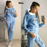 Tracksuit Women 2021 Two Piece Set Women Pullover Hoodies and Jogger Pants Casual Tracksuit Female Sweatshirts Outfits Suits