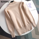 Christmas Gift 2021 Autumn winter cashmere basic warm Sweater velvet Pullovers Women female fur thick Turtleneck sweater knit Jumpers top