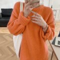 Christmas Gift Fall 2021 Winter Womens Sweaters Women Clothing Knitted Loose Sweater Knitting Wool Oversize Pullover Woman Sweaters Girls Thick