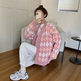 Christmas Gift Cardigan sweater 2021 autumn winter versatile new women's Korean knitwear popular retro French loose cardigan sweater coat