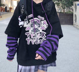 Kukombo Halloween Skulls Goth Y2k Cyber Hoodies Fairycore Egirl Hooded Grunge Zip Up Jacket Korean Streetwear Sweatshirts Aesthetic Harajuku Tops