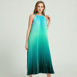 Christmas Gift Marwin New-Coming Spring Summer Spaghetti Strap Sleeveless A-Line Ankle-Length O-Neck Women Dresses Holiday Beach Style
