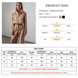Kukombo Fashion Straight Pants Set Woman 2 Pieces Casual High Waist Trousers Suits Elegant Shirt Two Piece Pants Set Female