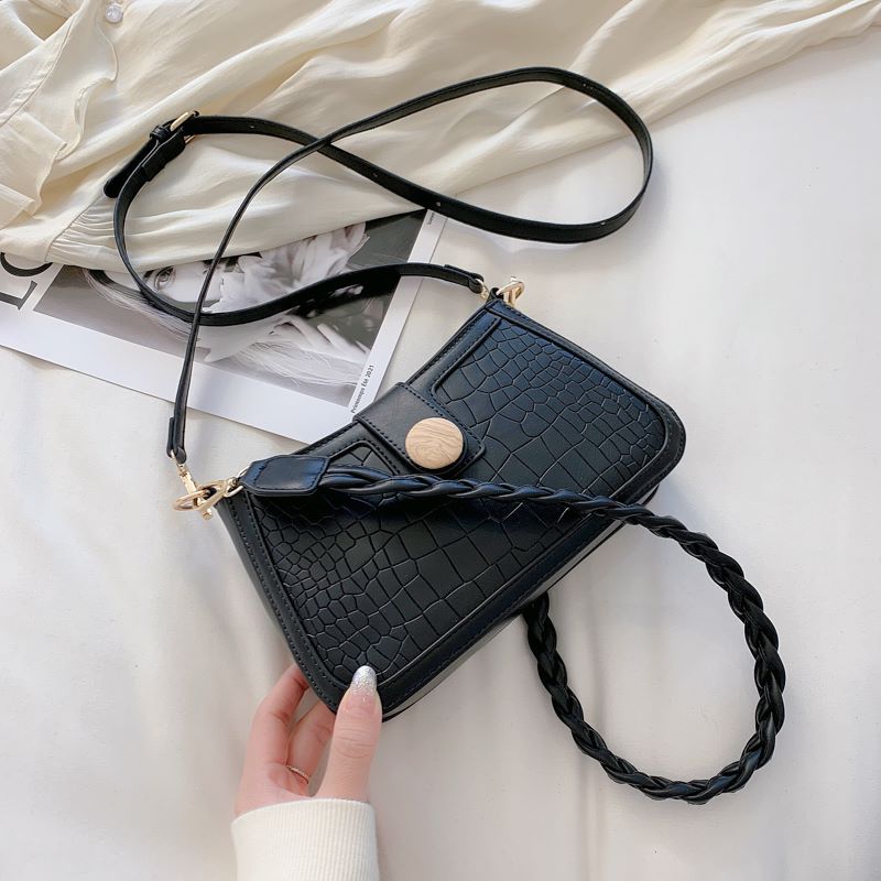Kukombo Summer Texture Shouder Bags for Women 2022 New Fashion Small Flap Handbag Luxury Brand Solid Casual Women's Crossbgdy Bag Female