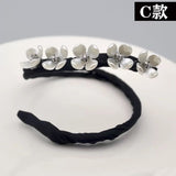 2022 Korean Version of The Lazy Essential Flower Coil Hairpin Sweet New Braided Hair DIY Hairband Hair Accessories for Women
