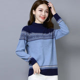 Christmas Gift New Autumn Women Knitted Sweater Pullover Cashmere Turtleneck Sweater Long Sleeve Casual Sweater Female Jumper Pull Femme P216