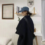Kukombo Women's Long Coat Fashion Korean Preppy Style Retro Multi-Function Windbreaker Warm Wool Plus Size 2022 Spring Woman Thick Coat