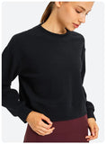 Christmas Gift Women Workout Sport Hoodies Comfortable Training Fitness Skin Friendly Leisure Sweatshirts Pullover with Pocket