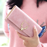 Kukombo New Fashion Women's Clutch Portefeuille Wallet Large Capacity Purse Long Short Coin Pocket PU Leather Ladies Designer Wallets