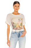 Kukombo Elton John Goodbye Yellow Brick Road White Tees For Women Loose Summer Oversized Tshirts Ladies Chic Femme Vestidos