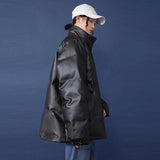 Christmas Gift Women cotton padded jacket winter Korean loose standing collar bread set thick Japanese cotton ins commute oversized coat