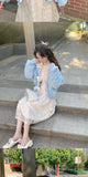 Kukombo  2022 Winter Lace Fairy Dress Women Sweet Flare Sleeve Casual Korean Party Dress Female Elegant Slim Design Evening Vintage Dress