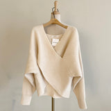 Christmas Gift Fall 2021 Women Clothing Women Sweater Pullover Female Knitting Sweaters Skinny Tops Loose Elegant Knitted Outerwear Thin Slim