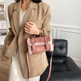 Kukombo New PU Crossbody Bags For Women Underarm Shoulder Bags Short Handle for Women Luxury Designer Totes Handbags bolsos de mujer K35