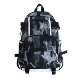 Kukombo Harajuku Girl Male School Bag Female Graffiti Print Men Backpack Women Book Boy Bag Nylon Ladies Fashion Laptop Backpack Student