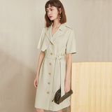 Kukombo Christmas Gift Elegant Office Midi Black Blazer Dress Women Short Sleeve Bandage Green Casual Dress Summer Sexy Female A-line Skirts