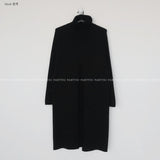 Kukombo Warm Sweater Women Autumn Dress Winter Long Sweater Knitted Dresses Long loose Maxi Oversize Lady Dresses Bodycon Robe Vestidos-B