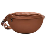 Kukombo  Casual Waist Bag Casual Women Chest Bag Fashion Shoulder Bags Female Pu Leather Belt Bags Female Bolso Fanny Pack