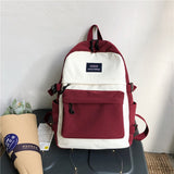 Kukombo Large Capacity Women Backpack Fashion Schoolbag Backpacks for Teenager Girls Female High School College Student Book Bags Female