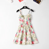 Christmas Gift Marwin New Coming Off Shoulder Ruffle Dot summer Dress women white strap chiffon beach Boho party sexy dresses vestido furits