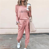 Two Piece Set Women Hoodies and Pants Female Tracksuit Hooded Sweatshirt Causal Autumn Spring Outfits Suit Clothes Size S-4XL