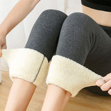 Christmas Gift winter Women Legging Velvet Keep Warm Hight Waist Legging Casual fleece lined Stretchy Comfortable plus size female Thermal Pant