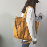 Kukombo  Waterproof Oxford Large Capacity Canvas Girl Shoulder Hand Bucket Bag Basket Female Crossbody Bags For Women Casual Tote Purses