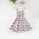 Christmas Gift Marwin New Coming Off Shoulder Ruffle Dot summer Dress women white strap chiffon beach Boho party sexy dresses vestido furits
