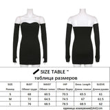 Kukombo Party Clubwear Bodycon Dreess Elegant Fashion Slim Solid Slash Neck Off Shoulder Mini Tube Dreesses For Women 2024