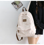 Kukombo Fashion College School Bag Backpacks for Women Striped Book Packbags for Teenage Girls Men Travel Shoulder Bags Rucksack