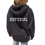 Kukombo Women Y2K E-Girl Oversized Zip Up Sweatshirt Casual Long Sleeve Hooded Jacket Drawstring Cardigan Coat 90S Vintage Streetwear