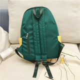 2022 Women Backpack For Teenage Girls Fashion Nylon School Bag Female Backbag Casual Large Capacity Travel Bag Mochilas K45