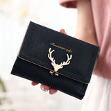 Kukombo New Fashion Women's Clutch Portefeuille Wallet Large Capacity Purse Long Short Coin Pocket PU Leather Ladies Designer Wallets