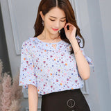 Back to college outfits Clearance In Stock Lowest Price Women Blouses & Shirts Summer Shirt 2021New Fashion Slim Korean Office Long Sleeve Shirts Top fx0615