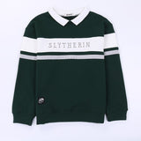 Kukombo School Style Stripe Uniform Harr Embroidery Cartoon Men Female  Sweatshirt Hoodies Woman Tracksuit Kpop Velvet