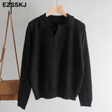 Christmas Gift casual spring autumn thin oversize sweater pullovers Women basic loose square neck cashmere sweater female knit jumper