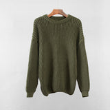 Christmas Gift Hirsionsan Loose Autumn Sweater Women 2020 New Korean Elegant Knitted Sweater Oversized Warm Female Pullovers Fashion Solid Tops